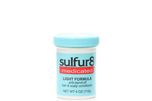 Sulfur8 Medicated LIGHT FORMULA anti-dandruff hair & scalp conditioner 4oz