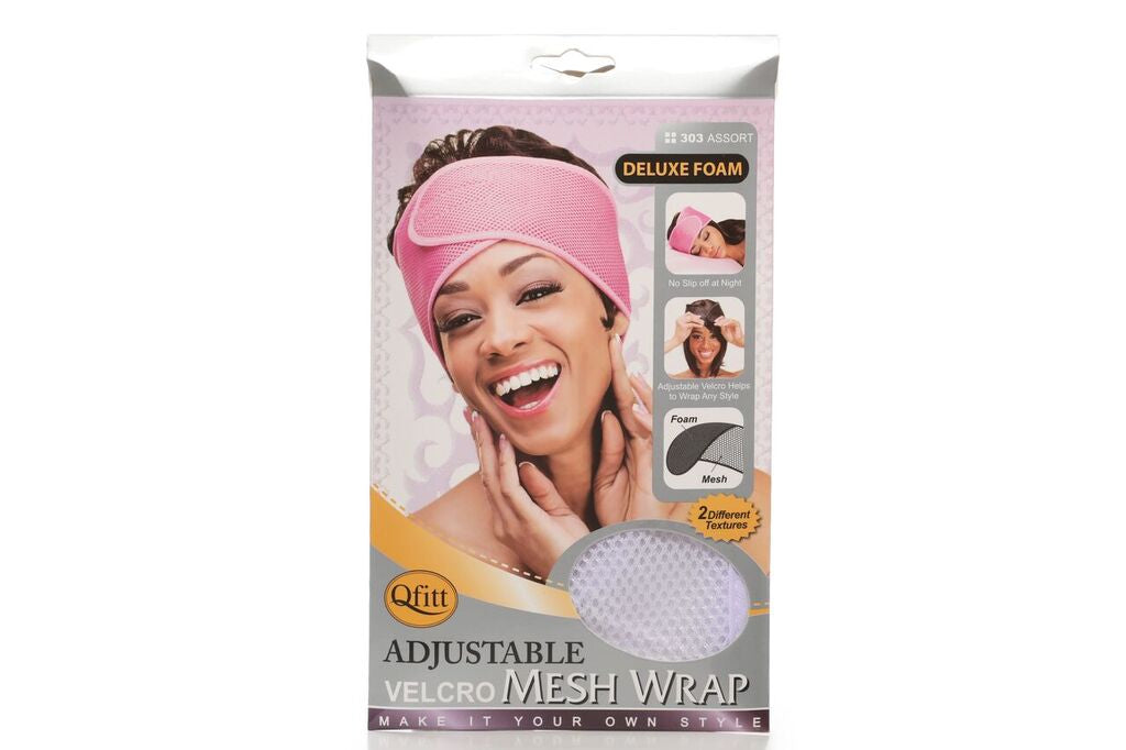 Qfitt ADJUSTABLE VELCRO MESH WRAP ASSORT