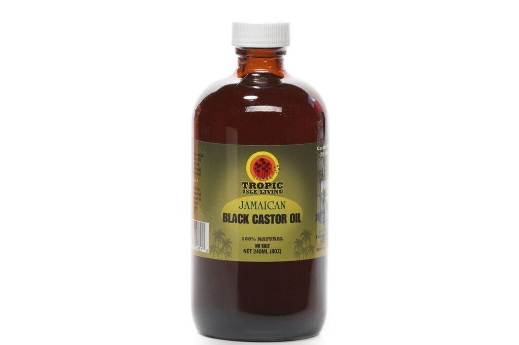 TROPIC ISLE LIVING JAMAICAN BLACK CASTOR OIL 8oz