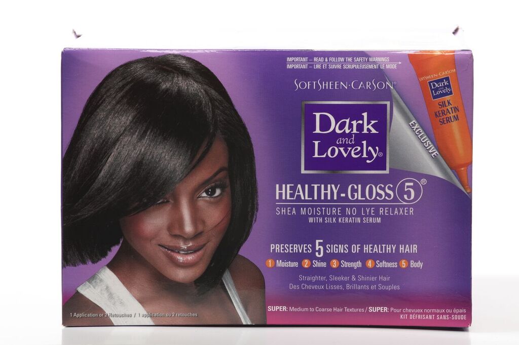 Dark and Lovely SHEA MOISTURE NO LYE RELAXER SUPER