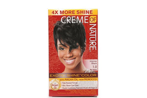 CREME OF NATURE EXOTIC SHINE COLOR Intense Black