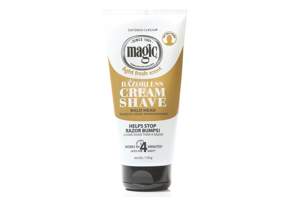 Magic RAZORLESS CREAM SHAVE BALD HEAD